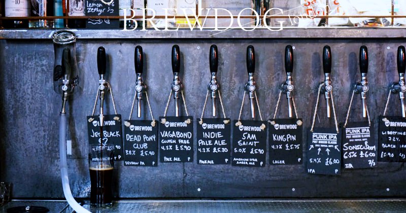【倫敦酒吧推薦】BREWDOG精釀啤酒連鎖店 超好喝的黑啤酒！