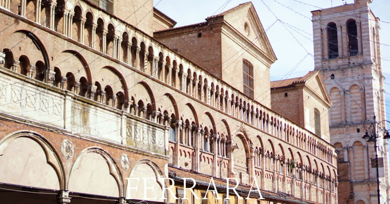 【義大利費拉拉Ferrara一日遊】交通、景點、歷史故事 那座城堡安靜地令人心疼。