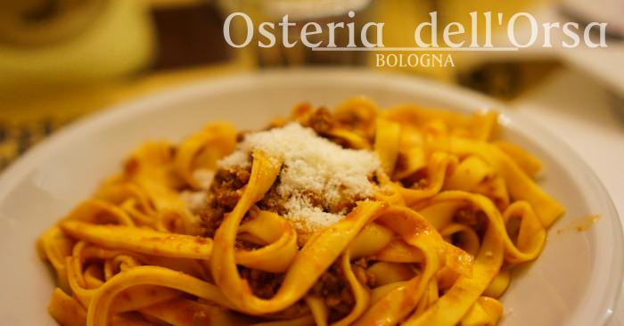 【波隆那美食】在地人推薦平價餐廳Osteria dell’Orsa。餃子、肉醬麵都超好吃！