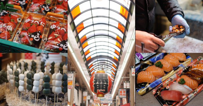 日本大阪景點|黑門市場美食、營業時間、交通、私心必吃跟不必吃的店家