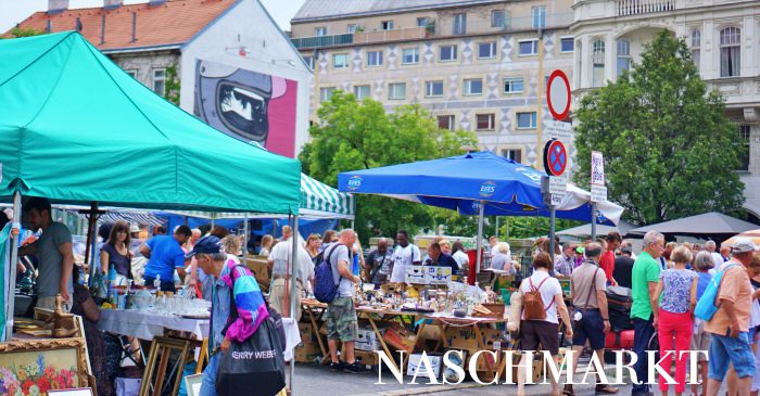 【維也納市集】納許市場Naschmarkt交通美食、二手市集、NENI中東早午餐