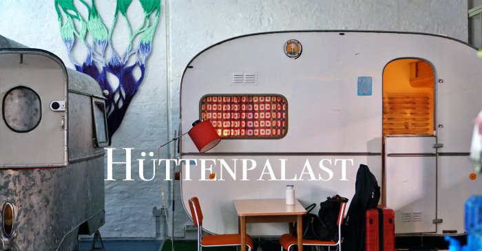 【柏林特色飯店推薦】Hüttenpalast露營車旅店，睡在露營車小木屋裡！