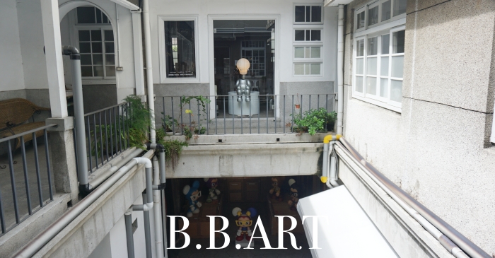 台南藝廊|B.B.ART Gallery，老百貨改建展演空間與咖啡廳