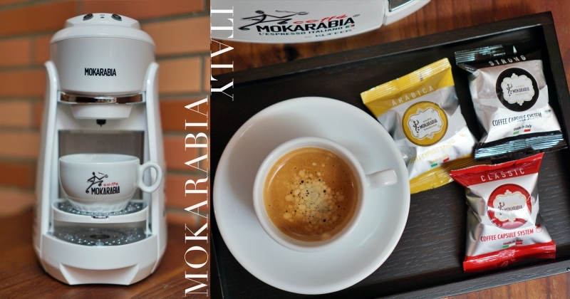 【義大利品牌】MOKARABIA摩卡拉比亞膠囊咖啡機，義大利現煮咖啡的好味道！