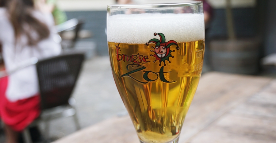 【布魯日景點】半月啤酒廠De Halve Maan，沒參加導覽也喝到新鮮啤酒！